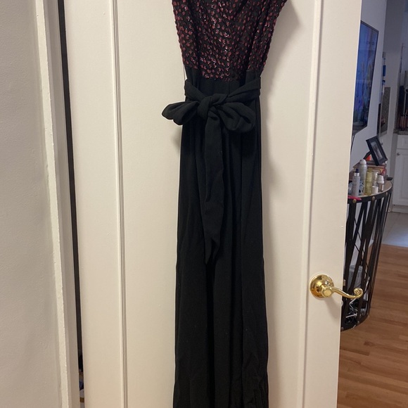 Black embellished jumpsuit - Picture 2 of 4